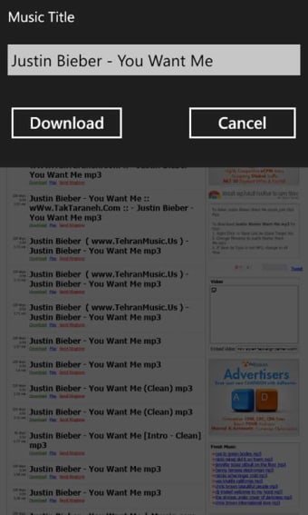 Image 3 for Music Downloader for Wind…